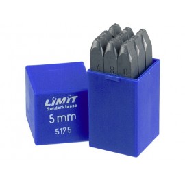 LIMIT Razník číslic 0 - 9 Veľkosť 2mm